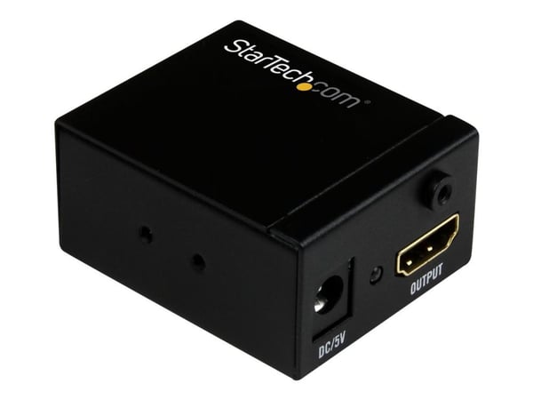 StarTech.com HDBOOST, 1920 x 1080 pikseliä, AV-toistin, 35 m, Musta