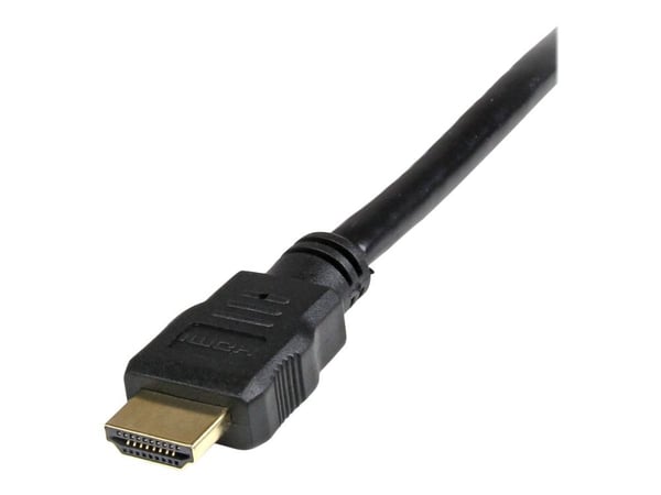 Startech 5m High Speed HDMI Cable to DVI Digital Video Monitor - Adapterkabel - HDMI hann til DVI-D hann - 5 m - skjermet - svart