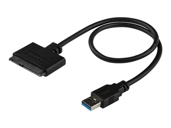 StarTech.com USB3S2SAT3CB, Sort, CE, FCC, REACH, ASMedia - ASM1153E, 0 - 60 °C, -10 - 70 °C, 49 mm
