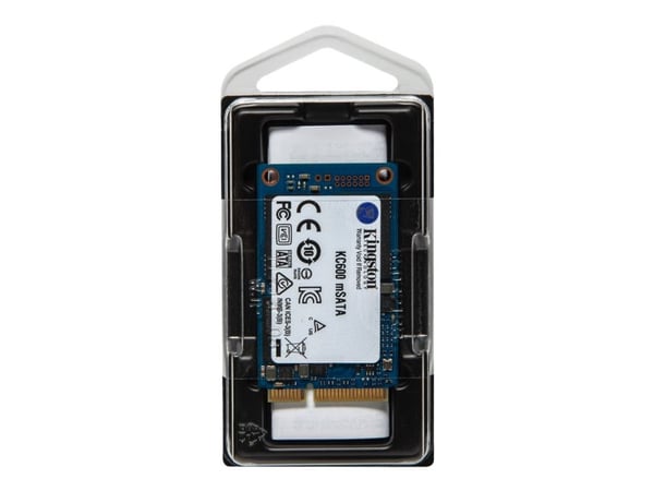Kingston Technology KC600, 512 GB, mSATA, 550 MB/s, 6 Gbit/s