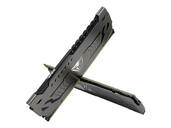 Patriot Extreme Performance Viper Steel - DDR4 - sett - 16 GB: 2 x 8 GB - DIMM 288-pin - 3200 MT/s / PC4-25600 - CL16 - 1.35 V - ikke-bufret - ikke...