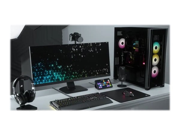 CORSAIR iCUE - ATX - ilman virtalähdettä - USB/Audio
