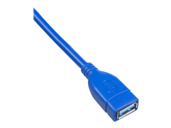 Akyga AK-USB-28, 1 m, USB A, USB A, USB 3.2 Gen 1 (3.1 Gen 1), Sininen