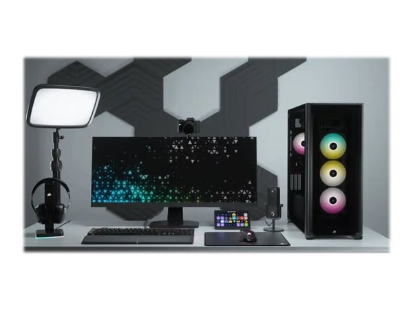 CORSAIR iCUE - ATX - ilman virtalähdettä - USB/Audio
