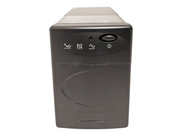VERDI 600 - UPS - AC 230 V - 420 Watt - 600 VA - USB - utgang-stikkforbindelse: 2 - sort