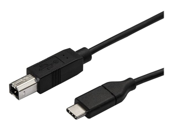 StarTech.com USB C - USB B -tulostinkaapeli - 10 ft / 3m - USB C -tulostinkaapeli - USB C - USB B -kaapeli - USB Type C - Type B (USB2CB3M) - USB-k...