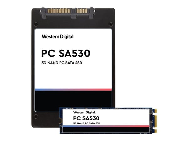 WD PC SA530 - SSD - 1 TB - intern - 2,5" - SATA 6Gb/s