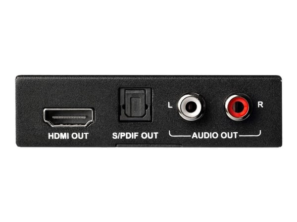 StarTech.com HDMI Audio Extractor - 4K 60Hz - HDMI Audio De-embedder - HDR - Toslink Optical Audio - Dual RCA Audio - HDMI Audio (HD202A) - HDMI au...