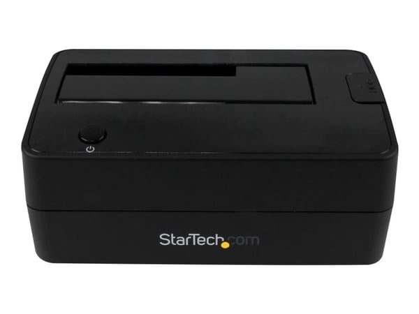 Startech USB 3.1 (10Gbps) Single-Bay Dock for 2.5"/3.5" SATA SSD/HDD - USB 3.1 Hard Drive Docking Station with UASP (SDOCKU313) - Diskkontroller - ...