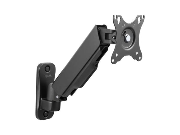 LogiLink BP0144, 9 kg, 43,2 cm (17"), 81,3 cm (32"), 100 x 100 mm, Höjdjustering, Svart