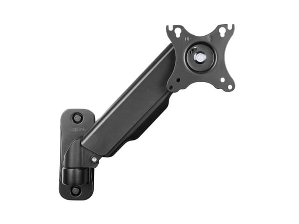 LogiLink BP0144, 9 kg, 43,2 cm (17"), 81,3 cm (32"), 100 x 100 mm, Høydejustering, Sort