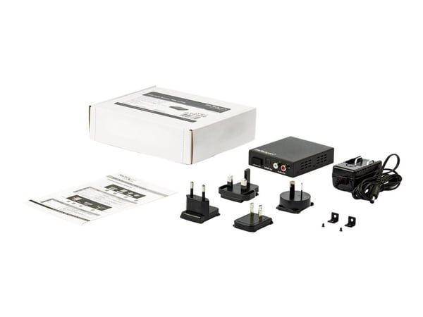 StarTech.com HDMI Audio Extractor - 4K 60Hz - HDMI Audio De-embedder - HDR - Toslink Optical Audio - Dual RCA Audio - HDMI Audio (HD202A) - HDMI au...