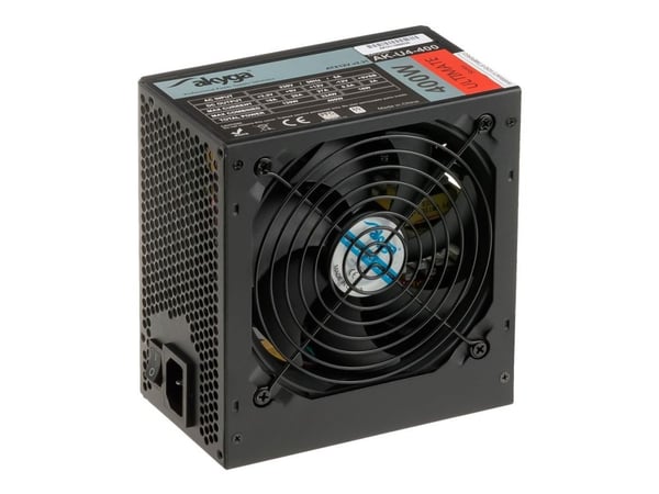 Akyga Ultimate Series AK-U4-400 - Strømforsyning (intern) - ATX12V 2.31 - 80 PLUS Bronze - AC 230 V - 400 Watt - aktiv PFC - sort