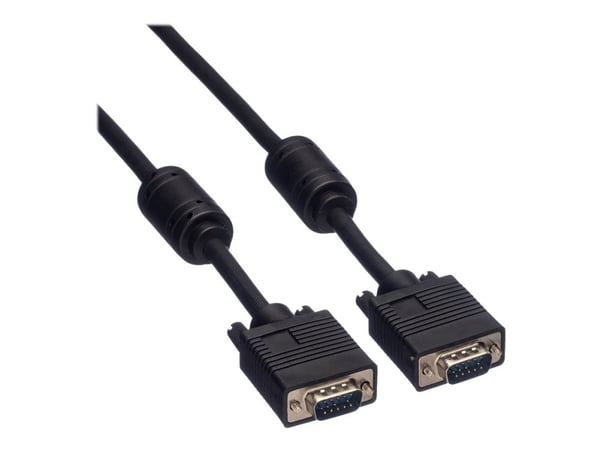 Roline - VGA-kabel - HD-15 uten pin 9 (hann) til HD-15 uten pin 9 (hann) - 10 m