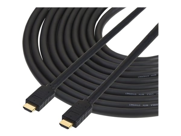 Startech 15m(50ft) HDMI 2.0 Cable, 4K 60Hz Active HDMI Cable, CL2 Rated for In Wall Installation, Long Durable High Speed Ultra-HD HDMI Cable, HDR ...