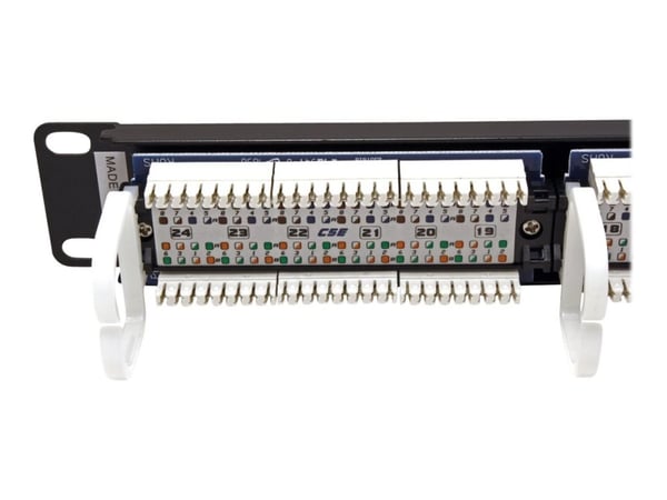 Roline - Koblingspanel - CAT 5e - UTP - svart - 19" - 24 porter