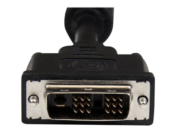 StarTech.com 3m DVID Single Link Cable M/M - DVI-kaapeli - enkeltlink - DVI-D (han) til DVI-D (han) - 3 m - formet, tommelskruer - sort
