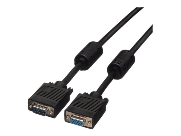 Roline - VGA-förlängningskabel - HD-15 (VGA) (hane) till HD-15 (VGA) (hona) - 10 m