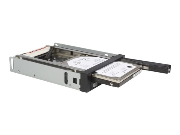 StarTech.com HSB220SAT25B, 8,89 cm (3.5"), Etupaneeli, musta, 2.5", SATA, Serial ATA II, Serial ATA III, Alumiini