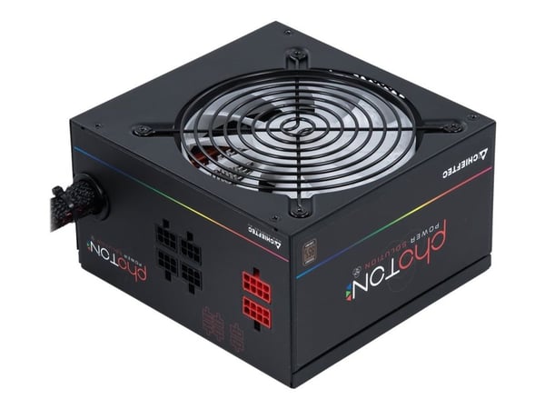 Chieftec Photon Series CTG-750C-RGB - Strømforsyning (intern) - ATX12V 2.3/ EPS12V - AC 230 V - 750 watt - aktiv PFC