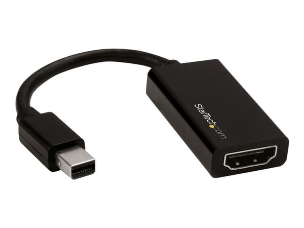 StarTech.com Mini DisplayPort til HDMI-adapter - 4K mDP til HDMI-konverter - UHD 4K 60Hz (MDP2HD4K60S) - Videotransformator - DisplayPort - HDMI