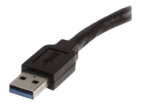 StarTech 3m USB 3.0 Active Extension Cable - M/F - 3m USB 3.0 Extension Cable - USB 3.0 repeater Cable (USB3AAEXT3M) - USB-forlengelseskabel - USB-...