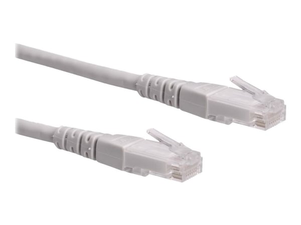 Roline - Koblingskabel - RJ-45 (hann) til RJ-45 (hann) - 50 cm - UTP - CAT 6 - grå