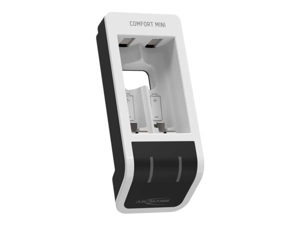Ansmann Comfort Mini, Nikkelimetallihybridi (NiMH), AA, AAA, 2 kpl, Sisältää paristot