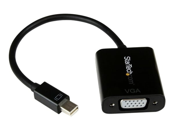 StarTech Mini DisplayPort to VGA Adapter - DisplayPort 1.2 - 1080p - Thunderbolt to VGA Monitor Adapter - Mini DP to VGA (MDP2VGA2) - Video adapter...