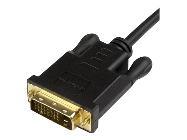 StarTech DisplayPort to DVI Converter Cable - DP to DVI Adapter - 3ft - 1920x1200 (DP2DVI2MM3) - Skjermkabel - DisplayPort (hann) til DVI-D (hann) ...