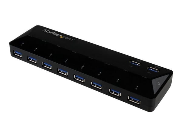 Startech 10 Port USB 3.0 Hub with Charge & Sync Ports - 8 x USB-A, 2 x USB-A Fast Charge Ports - Multi Port Powered USB Hub (ST103008U2C) - USB-per... Startech 10 Port USB 3.0 Hub with Charge & Sync Ports - 8 x USB-A, 2 x USB-A Fast Charge Ports - Multi Port Powered USB Hub (ST103008U2C) - USB-per...