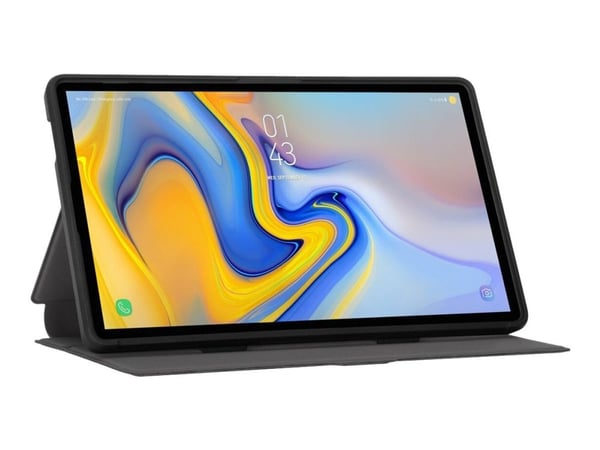 Targus Click-In - Lommebok for nettbrett - termoplast-polyuretan (TPU) - svart - 8.7" - for Samsung Galaxy Tab A7 Lite