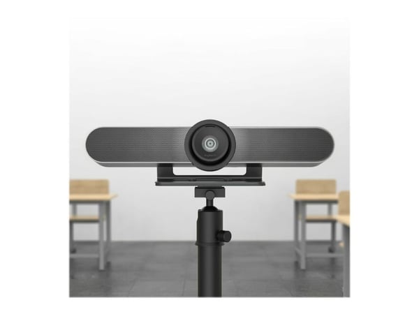 Heckler H615 - Monteringskomponent (trefotadapter) - for kamera - stål - gråsvart - for Logitech MeetUp