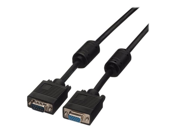 Roline High Quality - VGA-forlengelseskabel - HD-15 (VGA) (hann) til HD-15 (VGA) (hunn) - 20 m