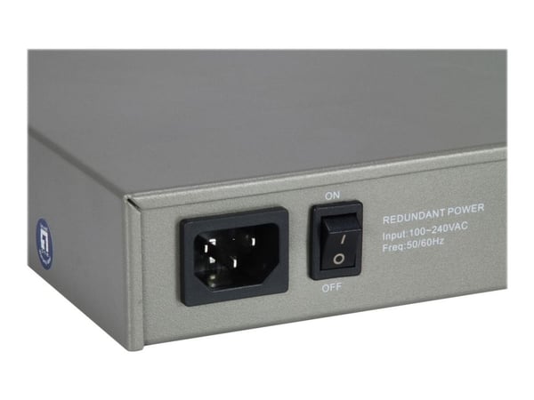 LevelOne GTL-2091 - Switch - L3 - Styrt - 12 x 10 Gigabit SFP+ + 8 x 10/100/1000 - stasjonær, rackmonterbar