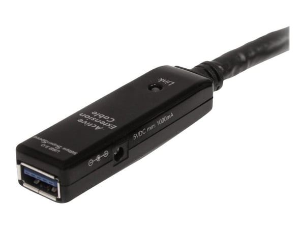 StarTech 3m USB 3.0 Active Extension Cable - M/F - 3m USB 3.0 Extension Cable - USB 3.0 repeater Cable (USB3AAEXT3M) - USB-forlengelseskabel - USB-...