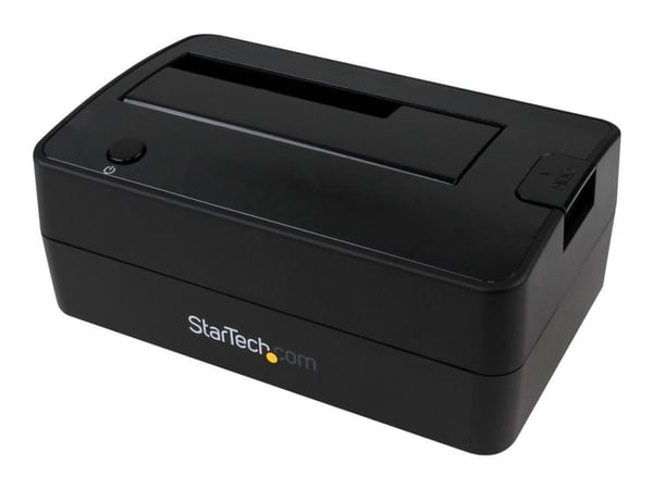 Startech USB 3.1 (10Gbps) Single-Bay Dock for 2.5"/3.5" SATA SSD/HDD - USB 3.1 Hard Drive Docking Station with UASP (SDOCKU313) - Diskkontroller - ...