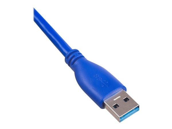 Akyga AK-USB-28, 1 m, USB A, USB A, USB 3.2 Gen 1 (3.1 Gen 1), Sininen
