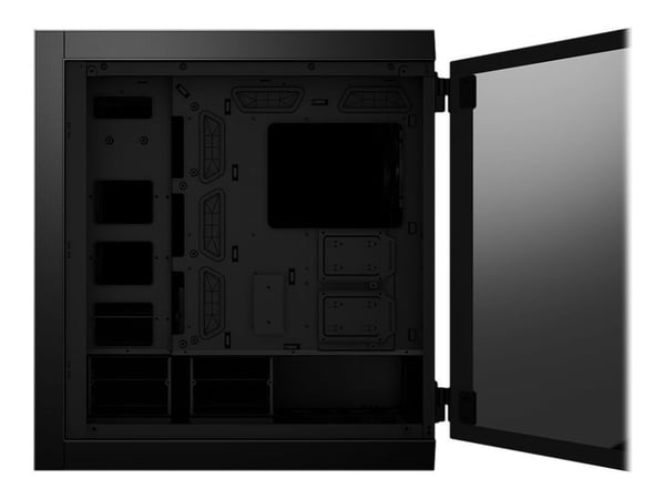 MSI MPG SEKIRA 500P, Midi Tower, PC, Musta, ATX, EATX, mikro ATX, Mini-ITX, Karkaistu lasi, Pelaaminen