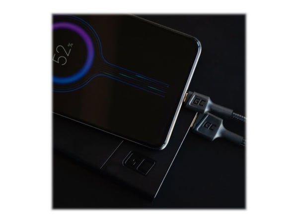 Green Cell GC PowerStream - USB-kaapeli - USB (han) til Micro-USB Type B (han) - 1,2 m - lajittelu