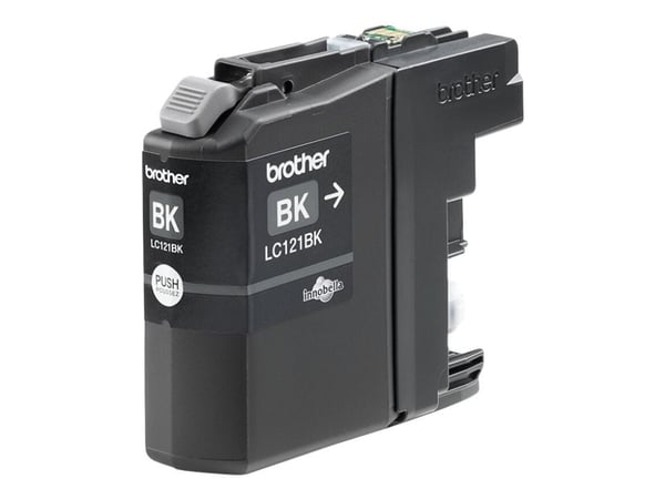 Brother LC121BK, 300 sivua, 1 kpl, Kertapakkaus
