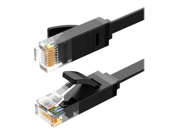 Ugreen - Nettverkskabel - RJ-45 (hann) til RJ-45 (hann) - 2 m - UTP - CAT 6 - rund, flertrådet - svart