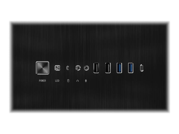 MSI MPG SEKIRA 500P - Tower - utökad ATX - genomskinlig sidopanel (härdat glas) - ingen strömförsörjning (ATX) - USB/ljud