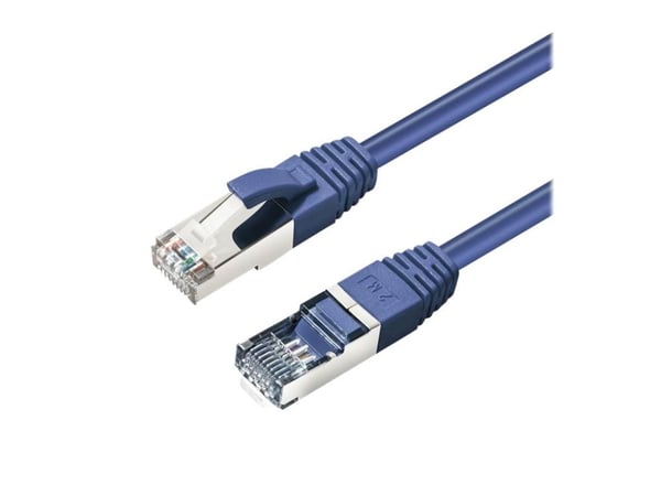 MicroConnect - Koblingskabel - RJ-45 (hann) til RJ-45 (hann) - 3 m - 6 mm - S/FTP - CAT 6a - med støvel, halogenfri, innendørs, formstøpt, rund, ut...
