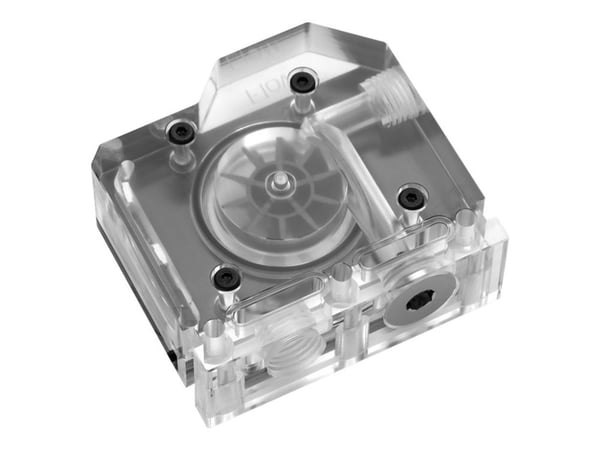 EkWaterBlocks EK-Quantum Scalar Flow Indicator Top-To-Bottom D-RGB - Vannstrømningsindikator for væskekjølesystem - svart