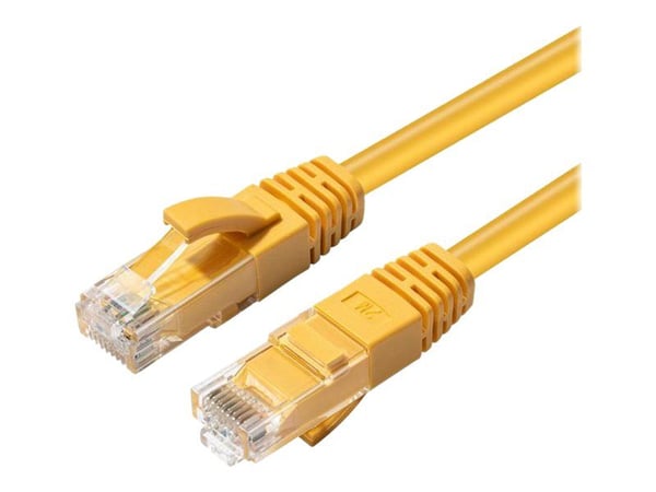 MicroConnect - Koblingskabel - RJ-45 (hann) til RJ-45 (hann) - 7.5 m - 5 mm - UTP - CAT 6a - halogenfri, innendørs, formstøpt, rund, uten hindringe...