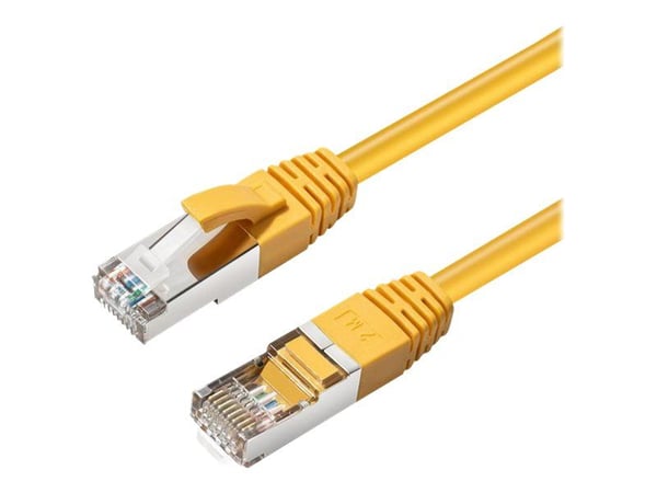 MicroConnect - Koblingskabel - RJ-45 (hann) til RJ-45 (hann) - 1.5 m - 6 mm - S/FTP - CAT 6a - halogenfri, innendørs, formstøpt, rund, uten hindrin...