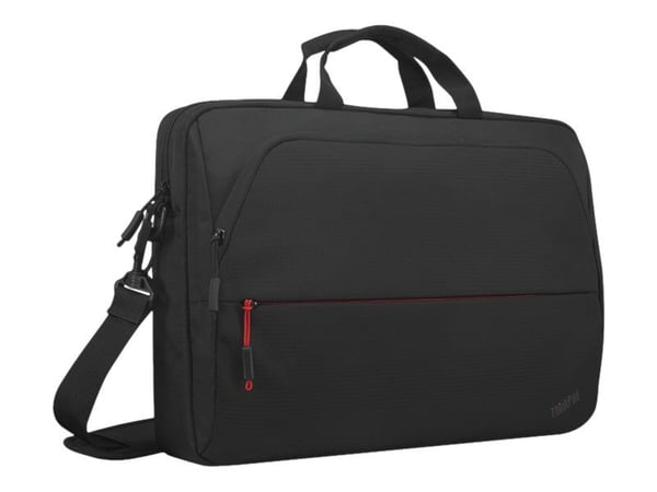 Lenovo ThinkPad Essential Topload (Eco) - Notebookbæreveske - 16" - svart med røde aksenter