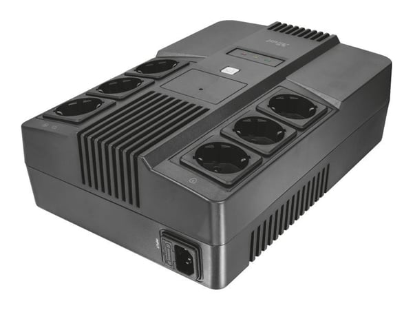 Trust Maxxon - UPS - AC 220-240 V - 800 VA - 7 Ah - utgangskontakter: 6