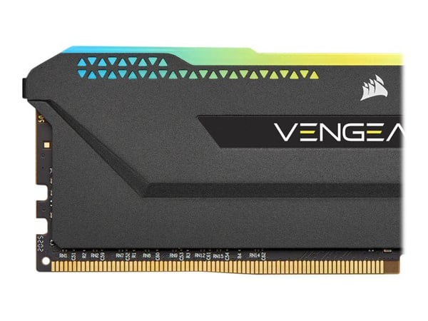 CORSAIR Vengeance RGB PRO SL - DDR4 - sett - 16 GB: 2 x 8 GB - DIMM 288-pin - 3200 MT/s / PC4-25600 - CL16 - 1.35 V - ikke-bufret - ikke-ECC - svart